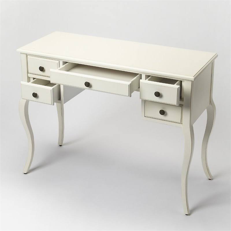 Cottage White Writing Desk F94151