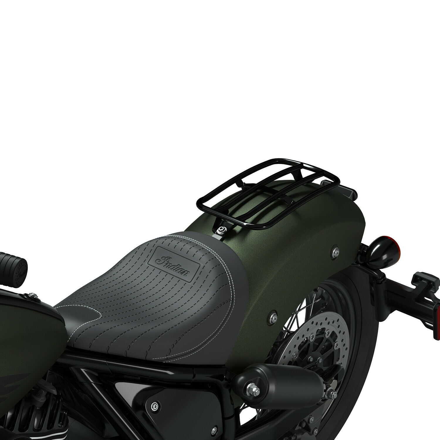 Indian Motorcycle Solo Rack, Thunder Black W580