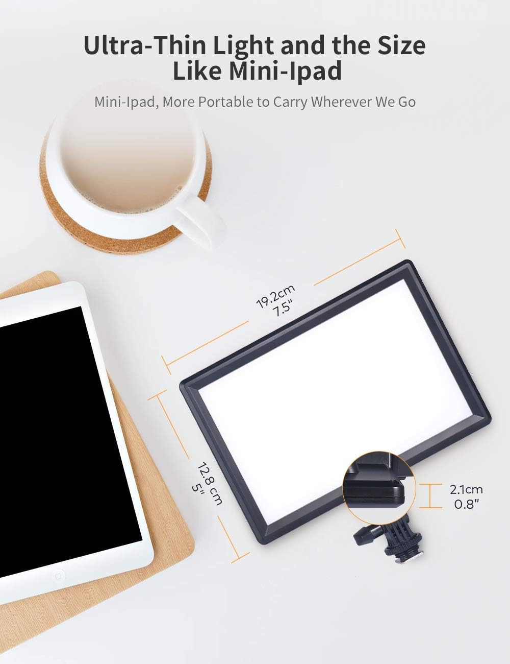 LED Video Light with LCD Display L154159