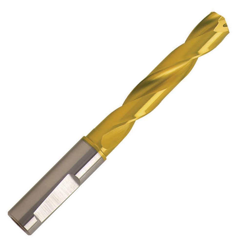 4.0mm Carbide Coolant Fed Drill with Flat Shank, 36mm LOC Q4575