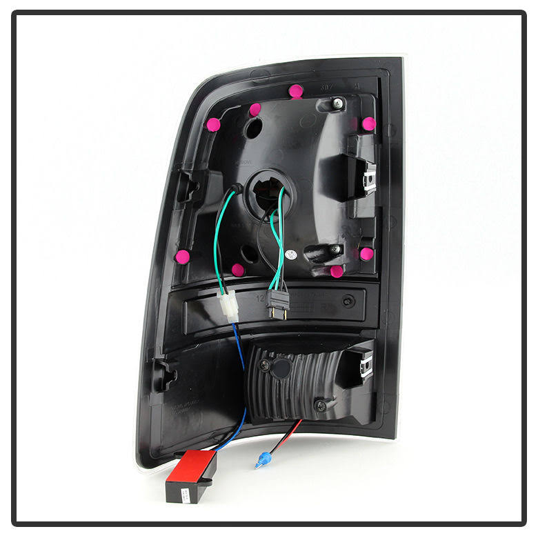 Black C Shape LED Tail Lights D6721