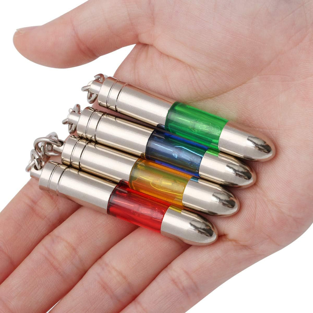 4 Packs Car Static Human Body Static Eliminator Discharger Keychain ESD Tool Sets T4954
