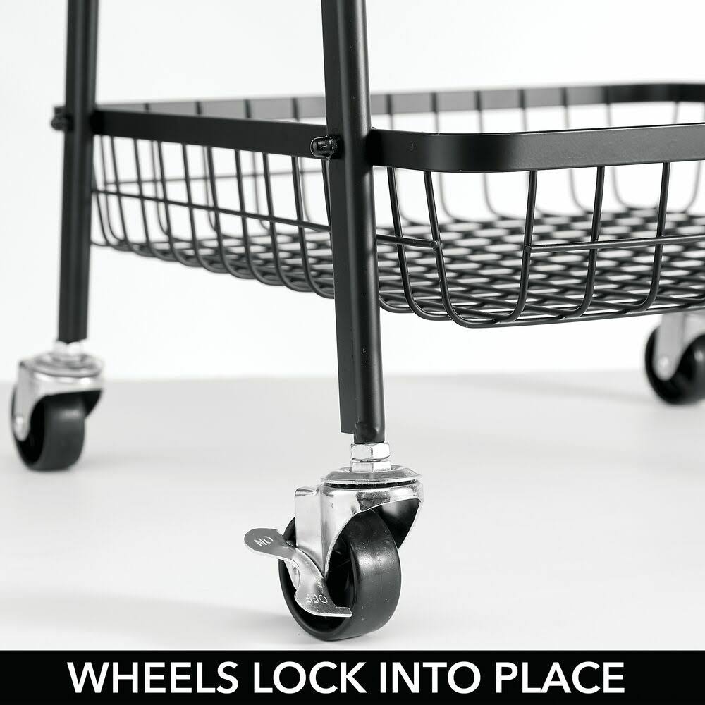 3 Tier Metal Storage Cart F217