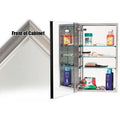 Satin Nickel Contemporary Cabinet T202