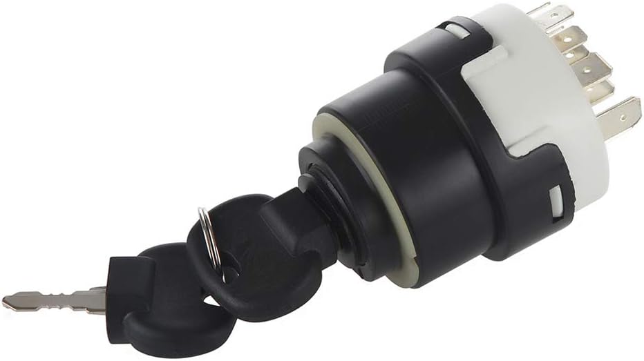 JCB Ignition Switch with 4 Position 9 Terminal 2 Keys T978336