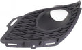 Fog Light Cover for Toyota Matrix 2009 2010 Driver Side Textured with Fog Light Hole Pack of 2 Q1065