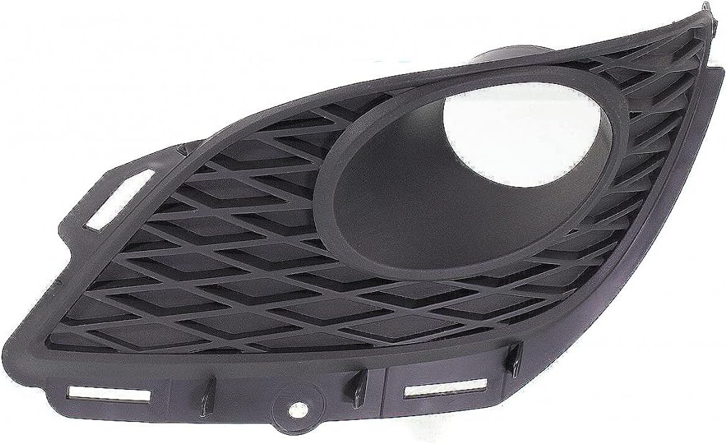 Fog Light Cover for Toyota Matrix 2009 2010 Driver Side Textured with Fog Light Hole Pack of 2 Q1065