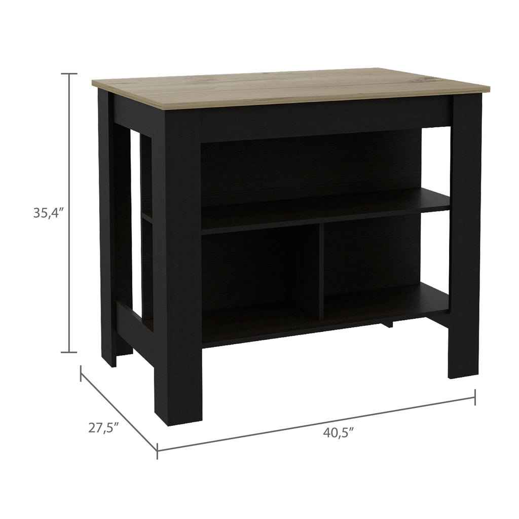 White Light-Oak Kitchen Island N689056