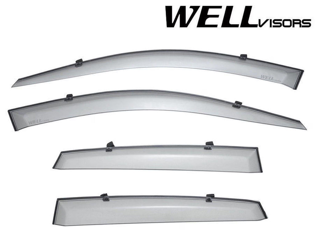 Side Window Visors Rain Guards for 2008-2014 Subaru Impreza / WRX / STI N77135