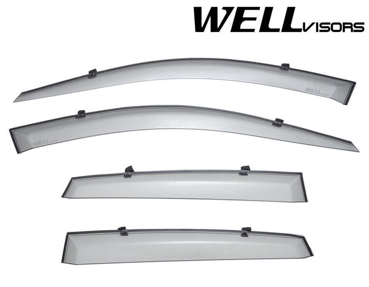 Side Window Visors Rain Guards for 2008-2014 Subaru Impreza / WRX / STI N77135