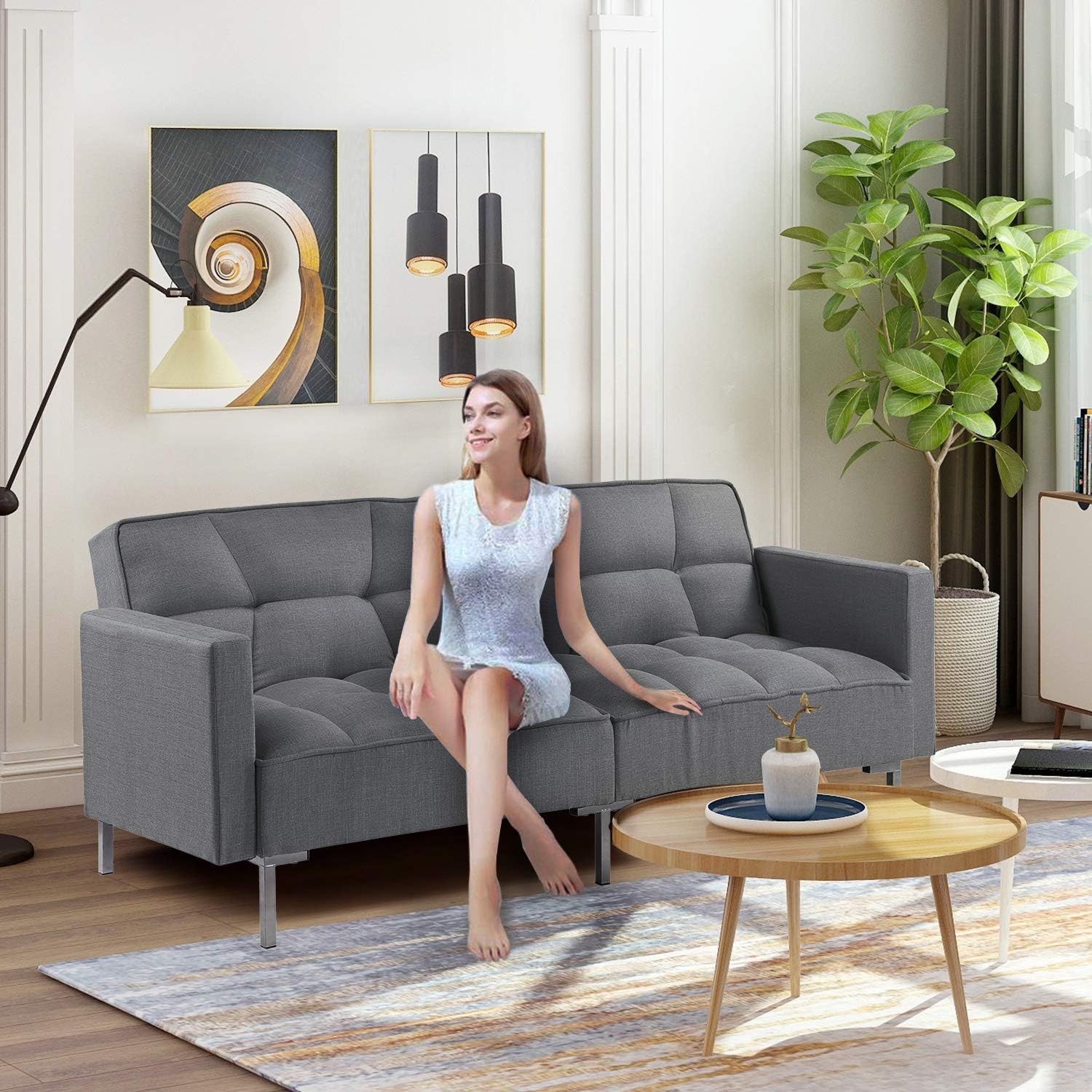Adjustable Sofa Bed Couch S386