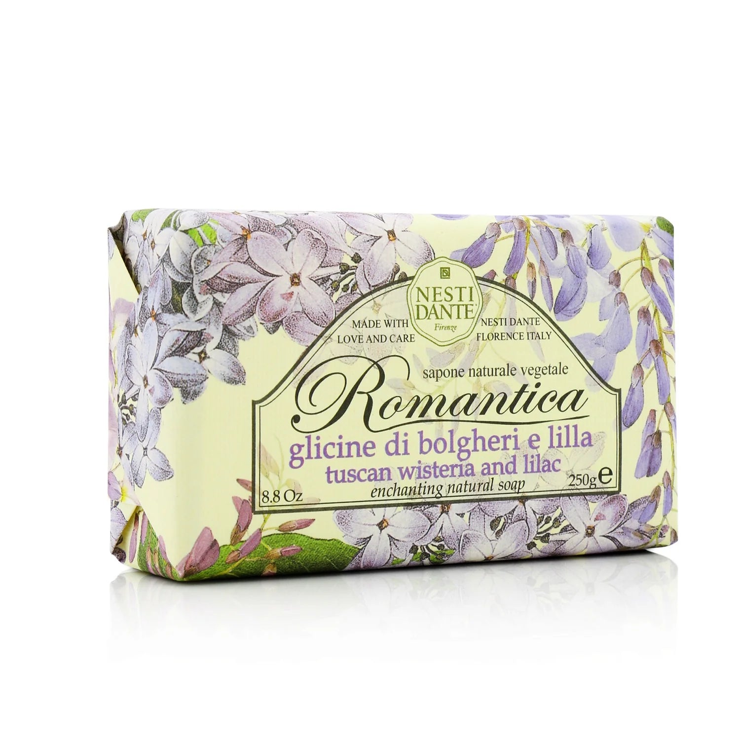 Tuscan Wisteria & Lilac Natural Soap 250g W318
