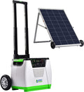 1800W Pure Sine Wave Off-Grid Generator + 100W Solar Panel E1845