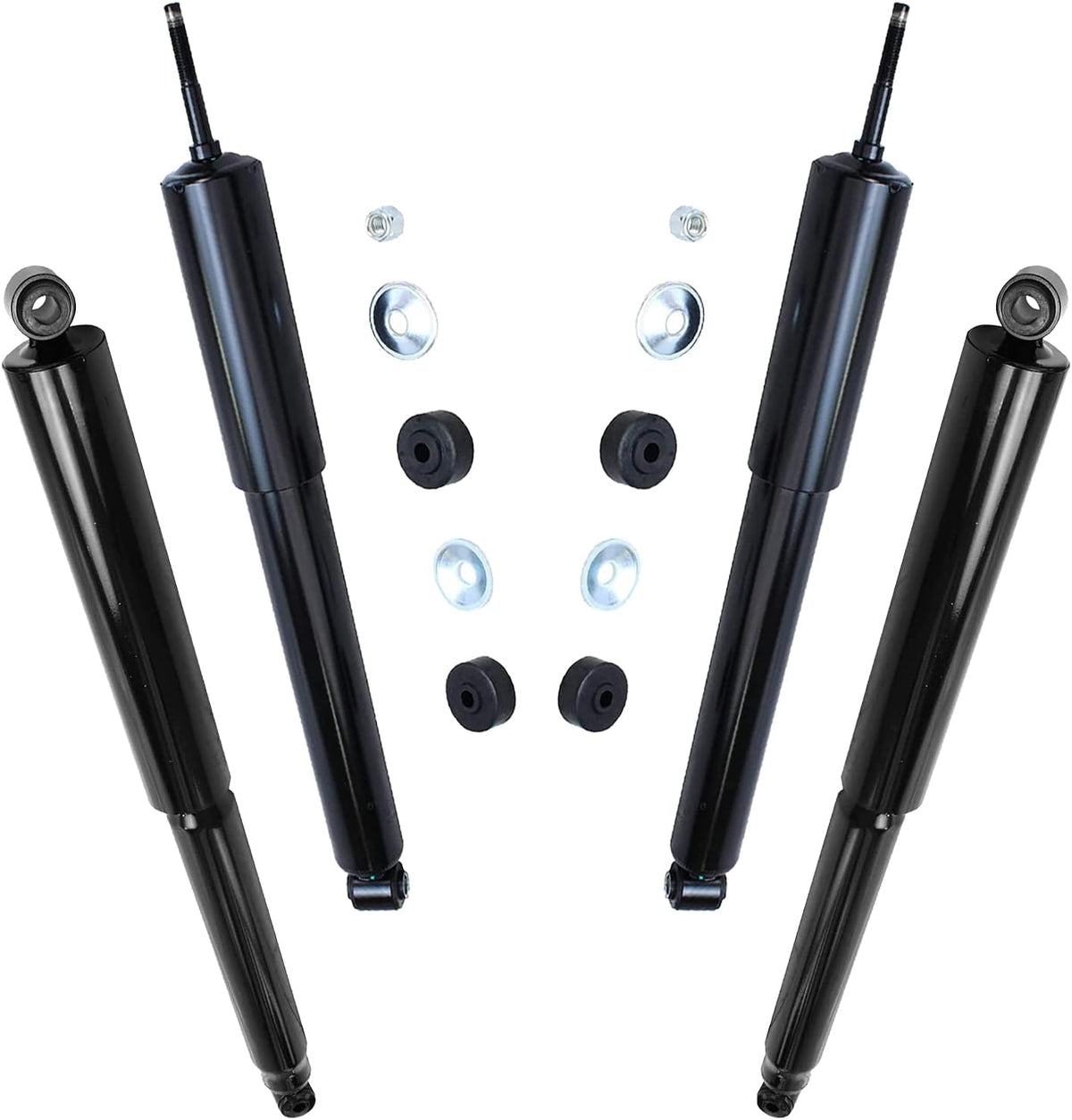 4WD Front and Rear Shock Absorbers 4pc Set M524
