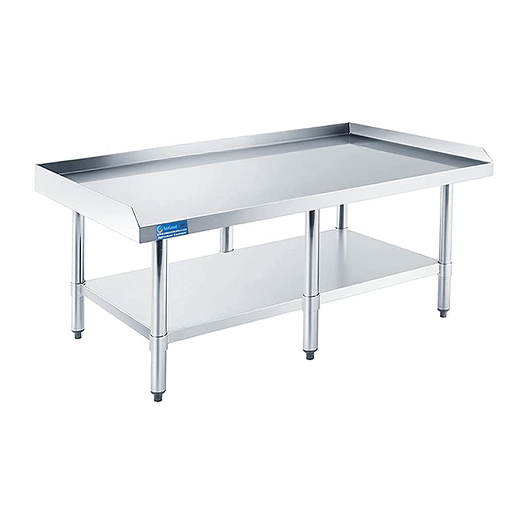 Stainless Steel Equipment Stand, 25, Heavy Duty Grill Table B465633