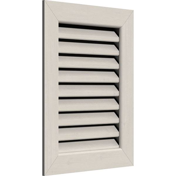 36 inch x 18 inch Primed Western Red Cedar Gable Vent H10778