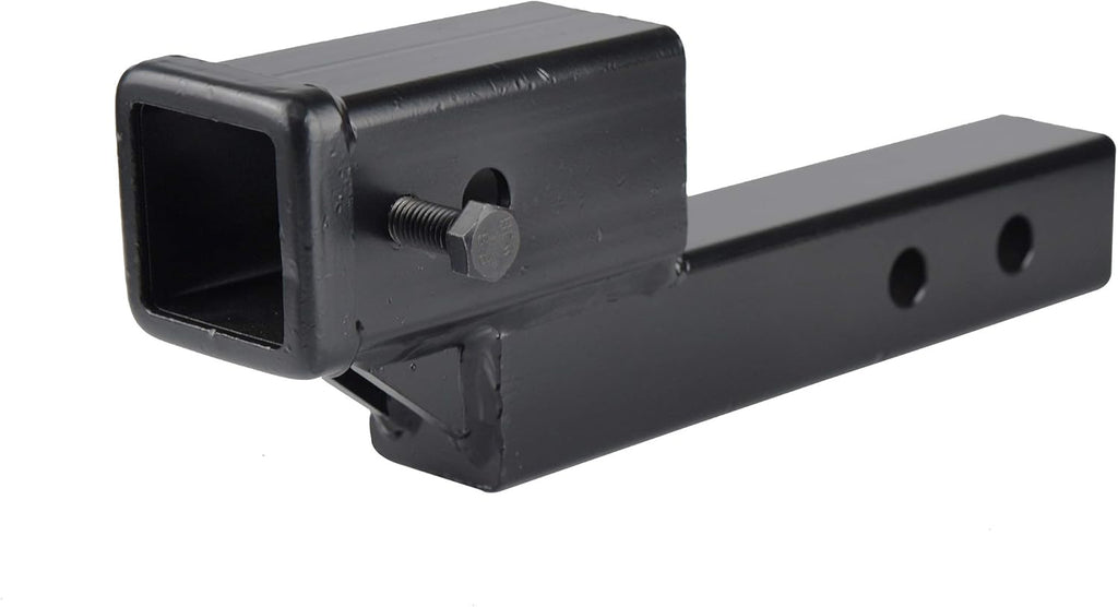 2-inch Receiver Trailer Hitch Extension Riser with Anti-Rattle Bolt Pack of 2 D161