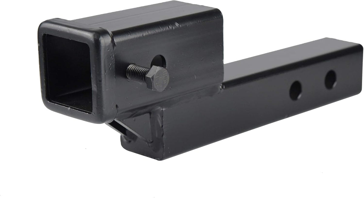 2-inch Receiver Trailer Hitch Extension Riser with Anti-Rattle Bolt Pack of 2 D161