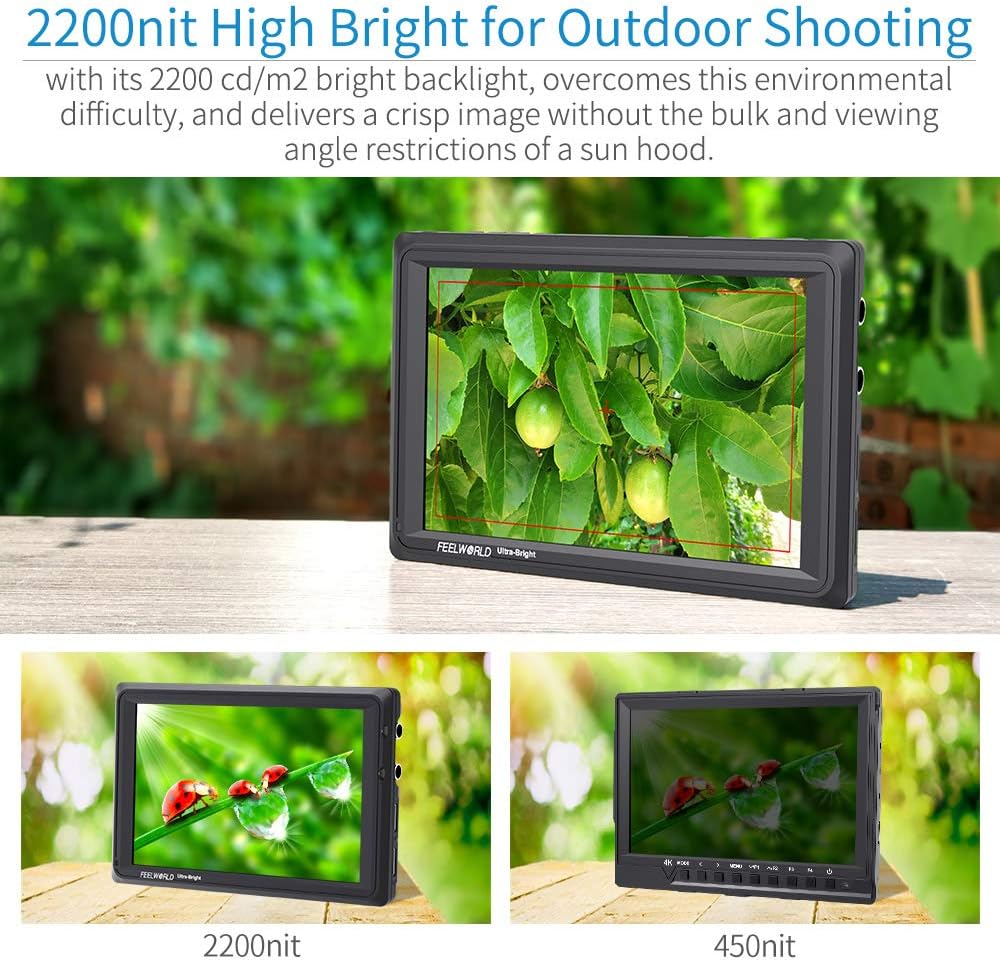 7 Inch 2200nit Full HD IPS Field Monitor N7139