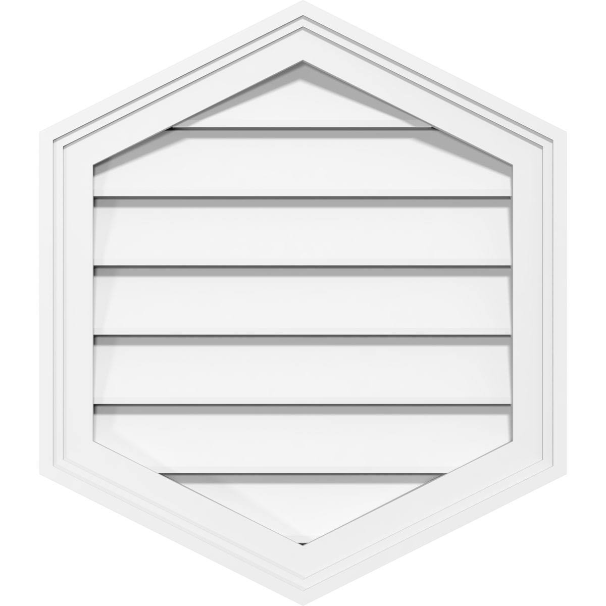 PVC Gable Vent V15768
