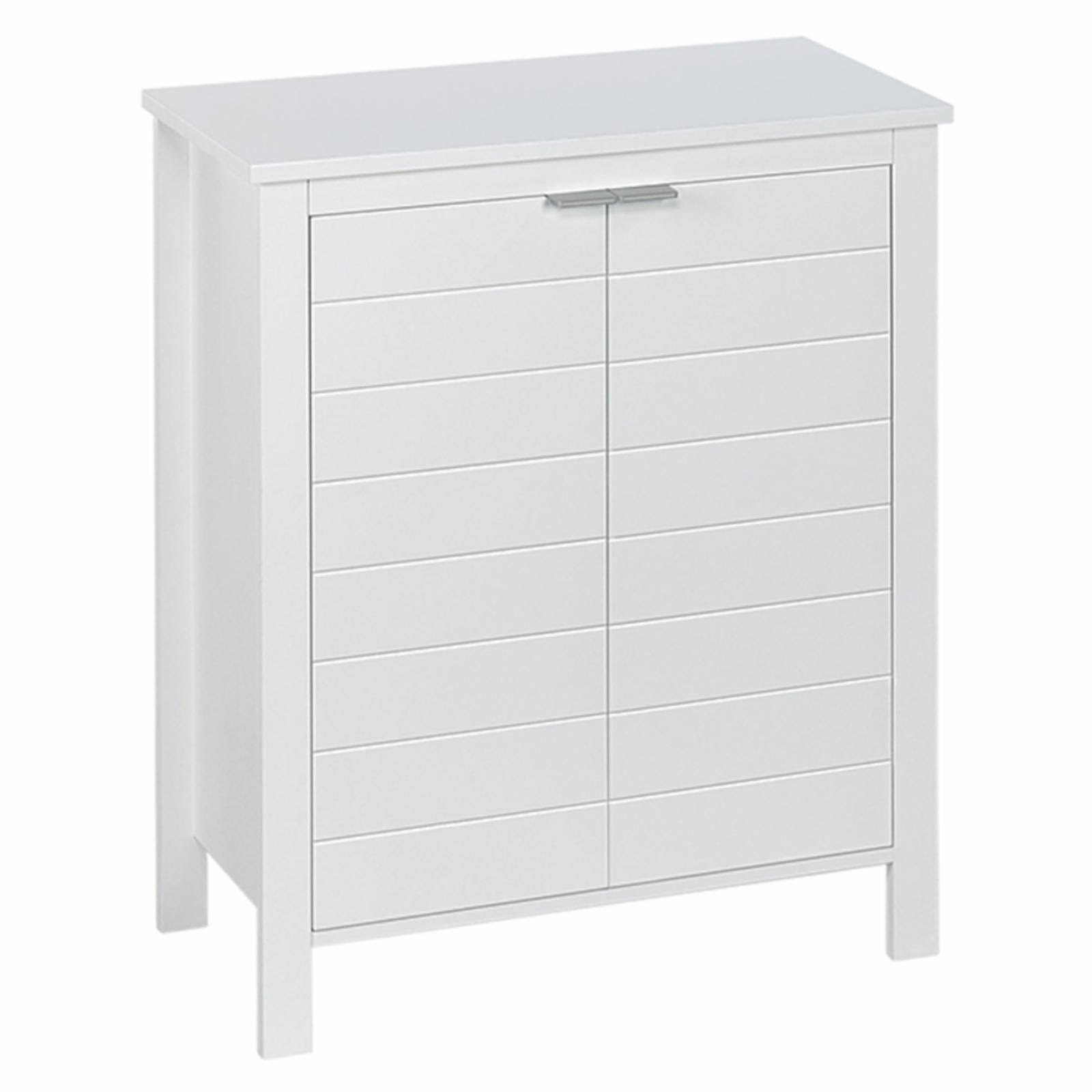 White 2 Door Floor Cabinet Q528799