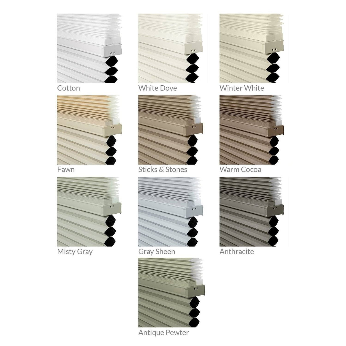 Cordless Cellular Shades S2852