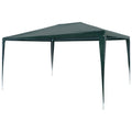 Green PE Party Tent 9'10"x13'1" G757