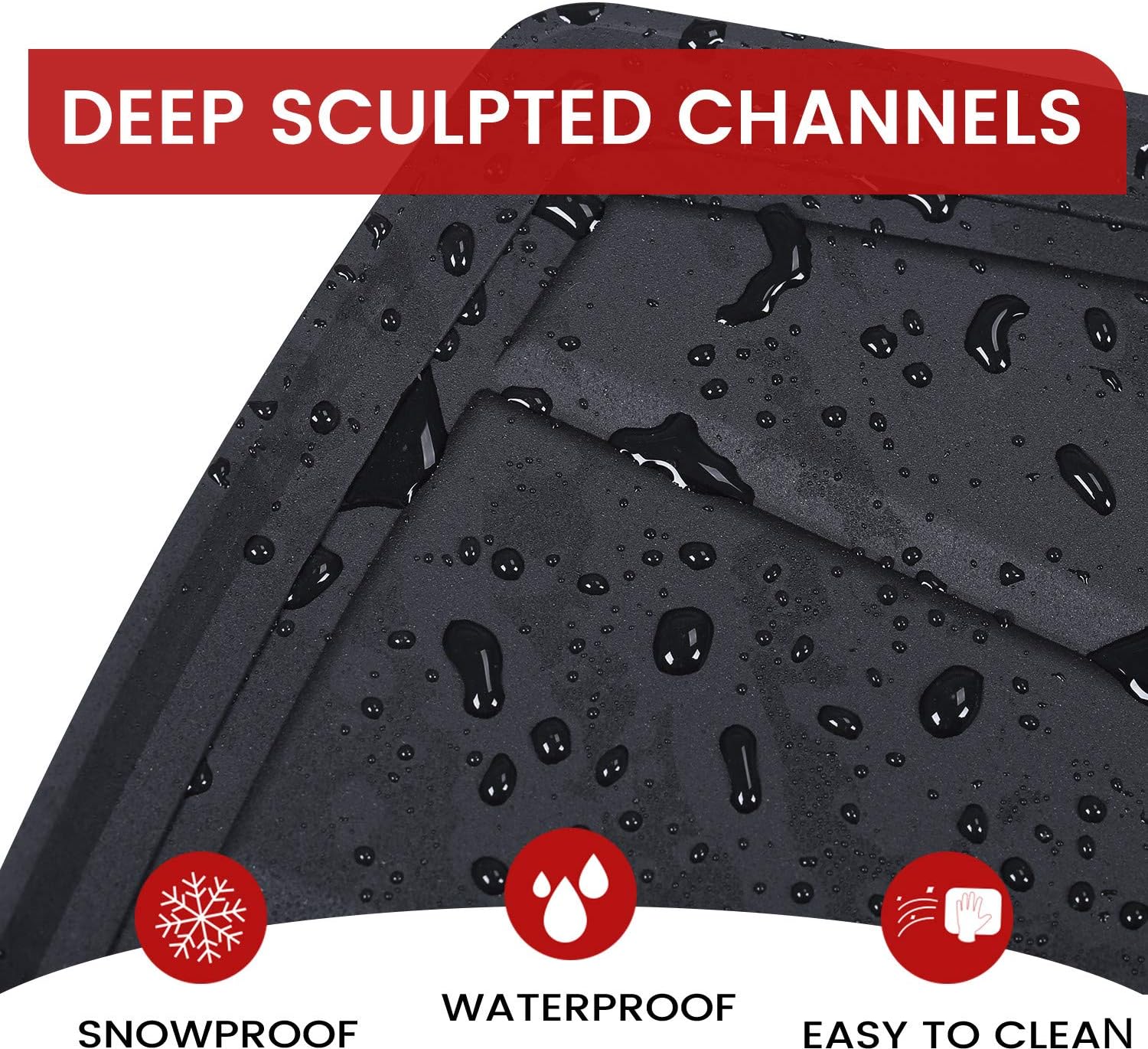 All Weather Cargo Mats Set of 6 D13909
