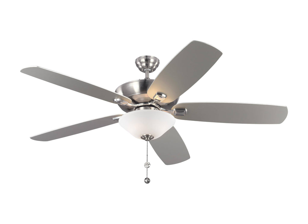 Brushed Steel Ceiling Fan G9318