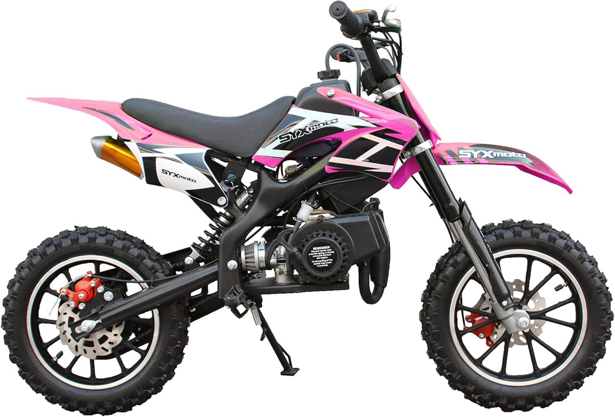 BLUE 50cc Gas Power Mini Dirt Bike X786