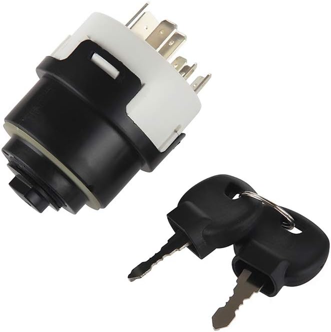 JCB Ignition Switch with 4 Position 9 Terminal 2 Keys T978336