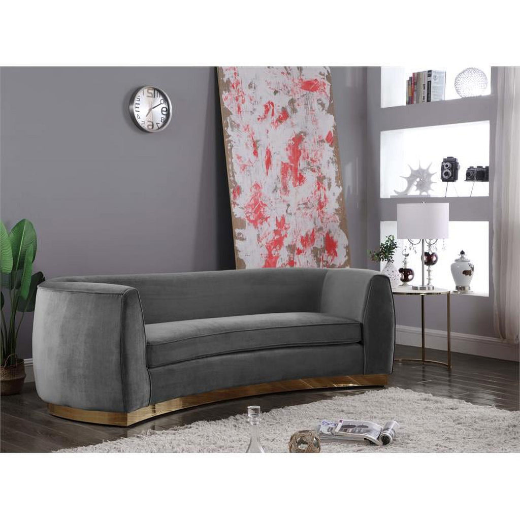 Contemporary Loveseat and Sofa P1373