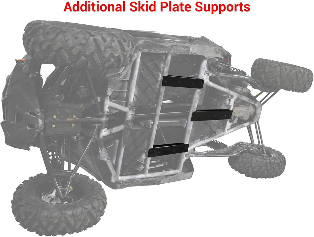 Full UTV Skid Plate with Drain Ports H61405