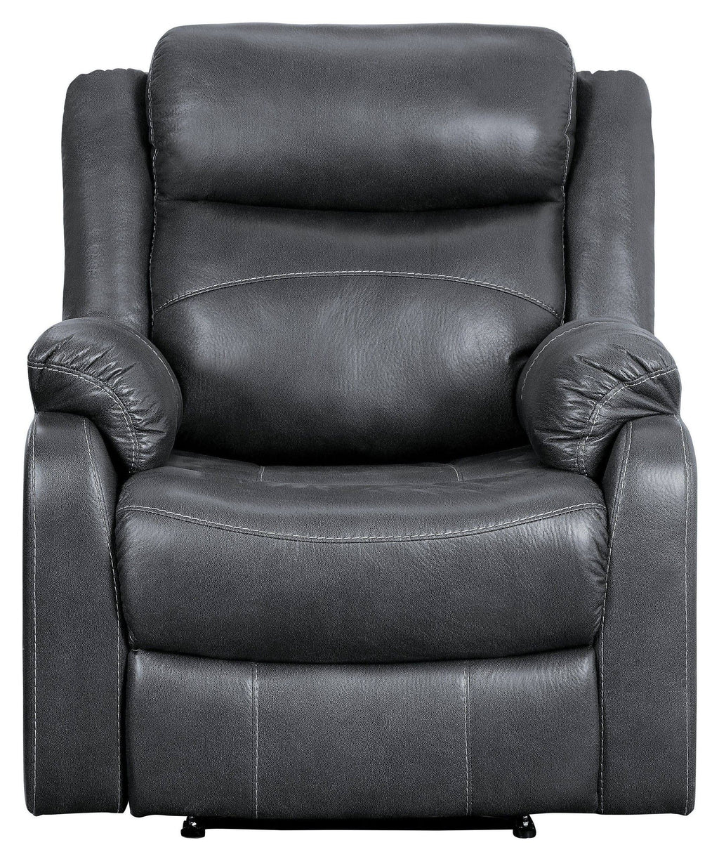 Dark Gray Lay Flat Reclining Chair L949