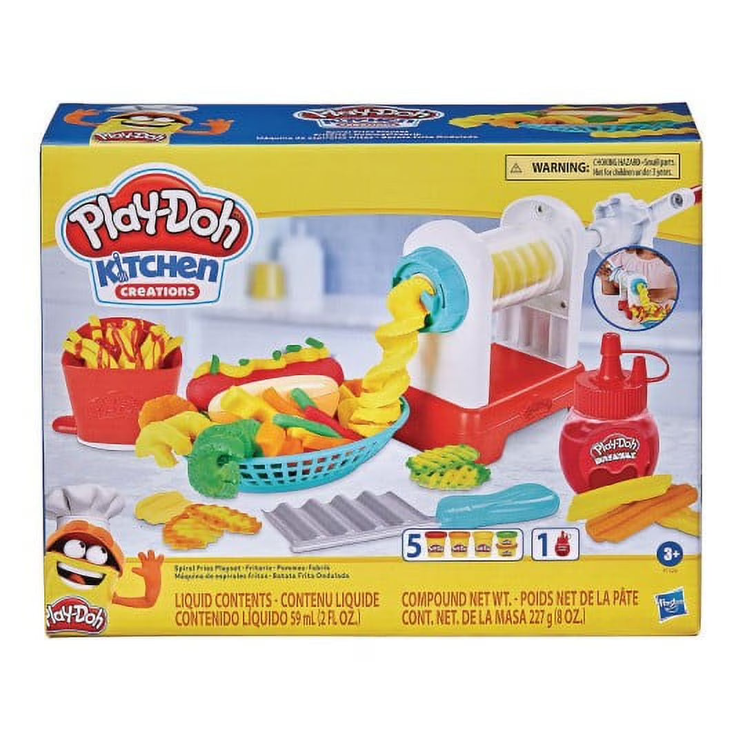 Play-Doh Spiral Fries Playset W822877