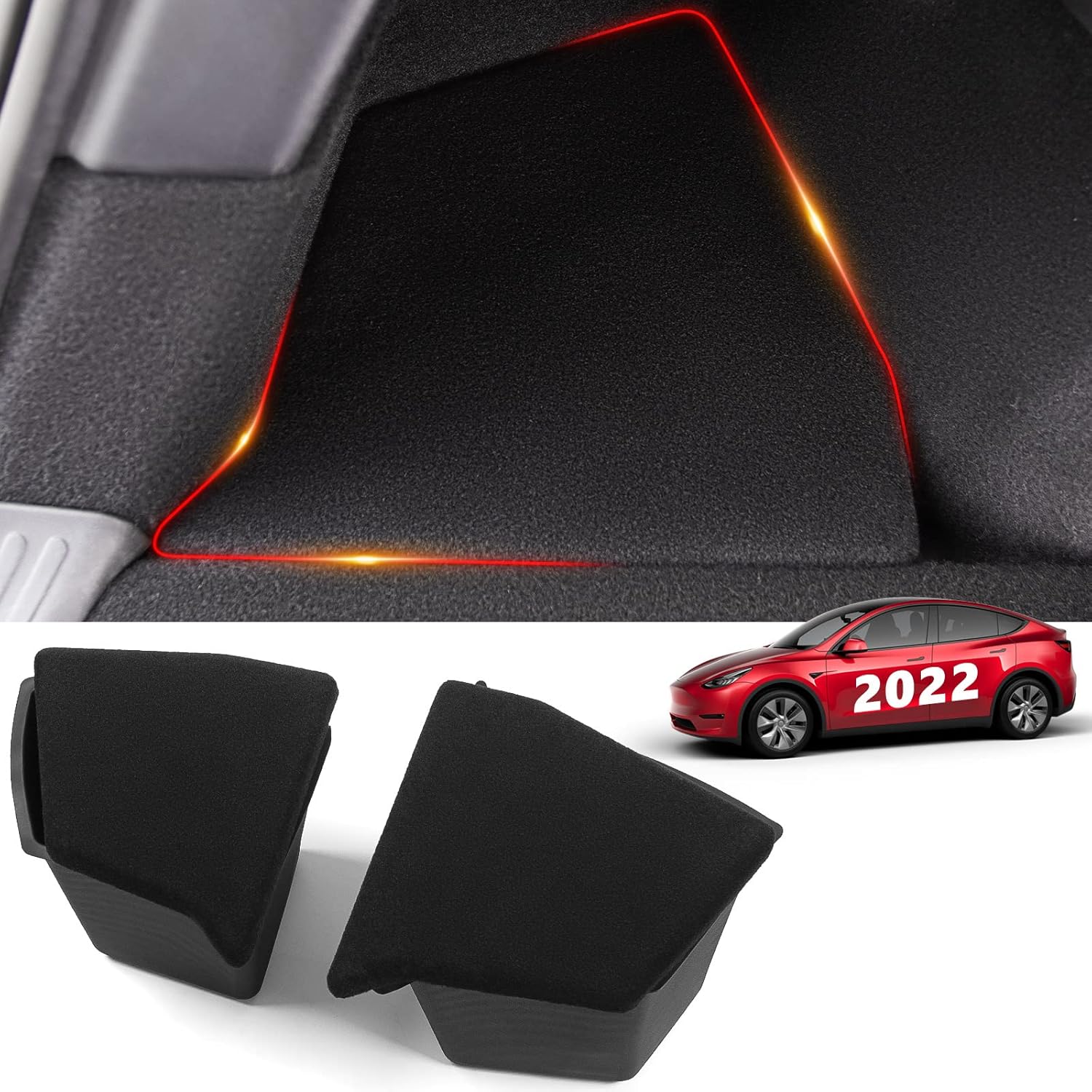 Trunk Organizer Storage Box for Tesla Model Y 5 Seater W2185