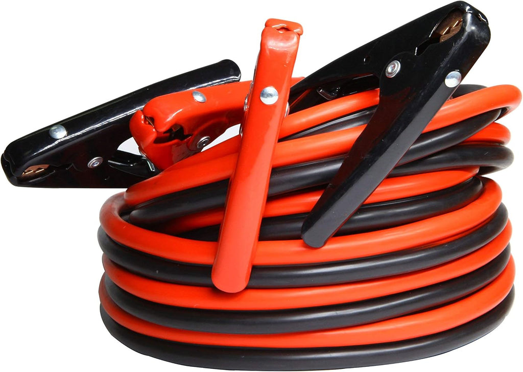 Heavy Duty Booster Jumper Cable 1 Gauge x 25 Ft. x 800A Pack of 2 Z458301