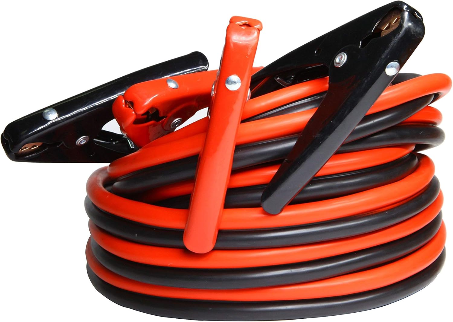 Heavy Duty Booster Jumper Cable 1 Gauge x 25 Ft. x 800A Pack of 2 Z458301