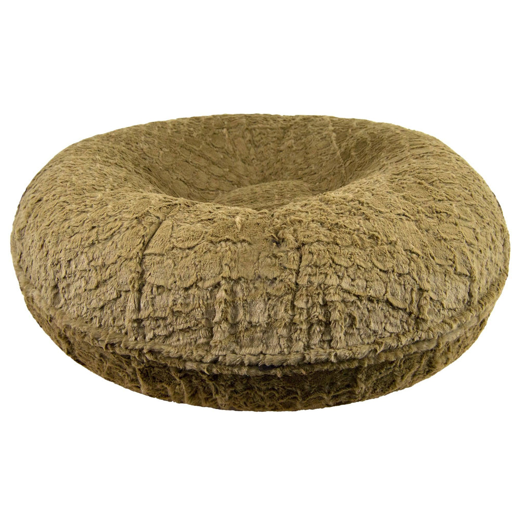 Faux Fur Bagel Pet Bed, Large - 42 inch M627050