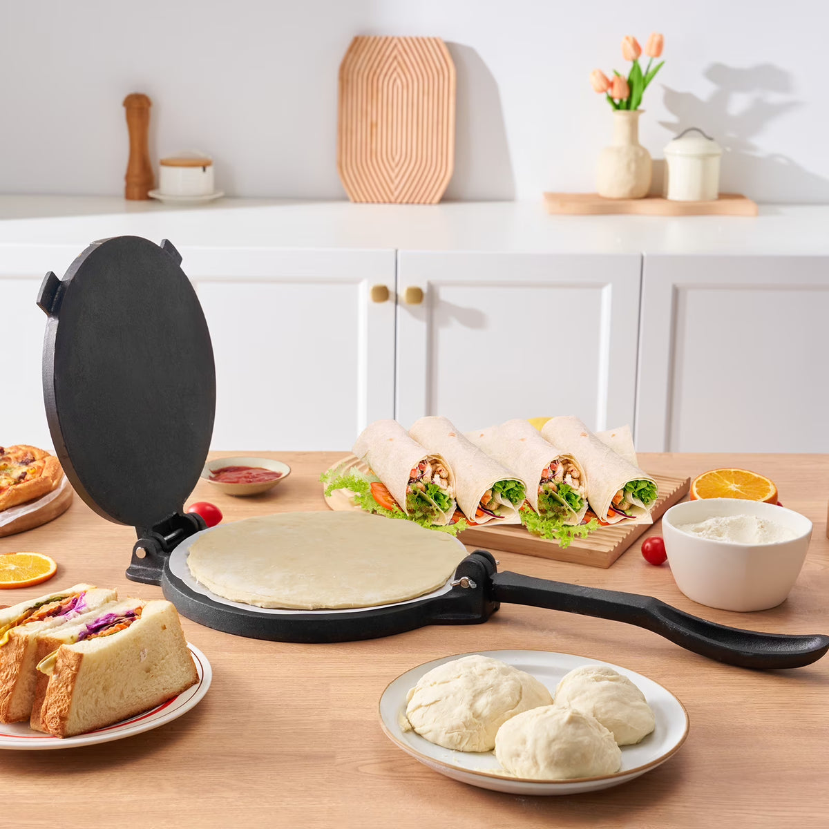 8 Inch Cast Iron Tortilla Press L29937