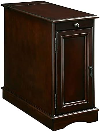 Cherry Wood Storage End Table M8863