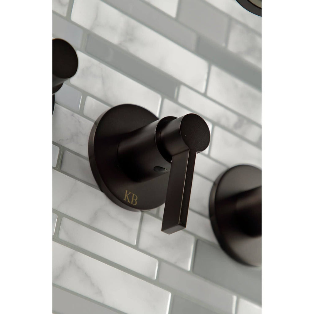 Three Handle Tub and Shower Faucet L537