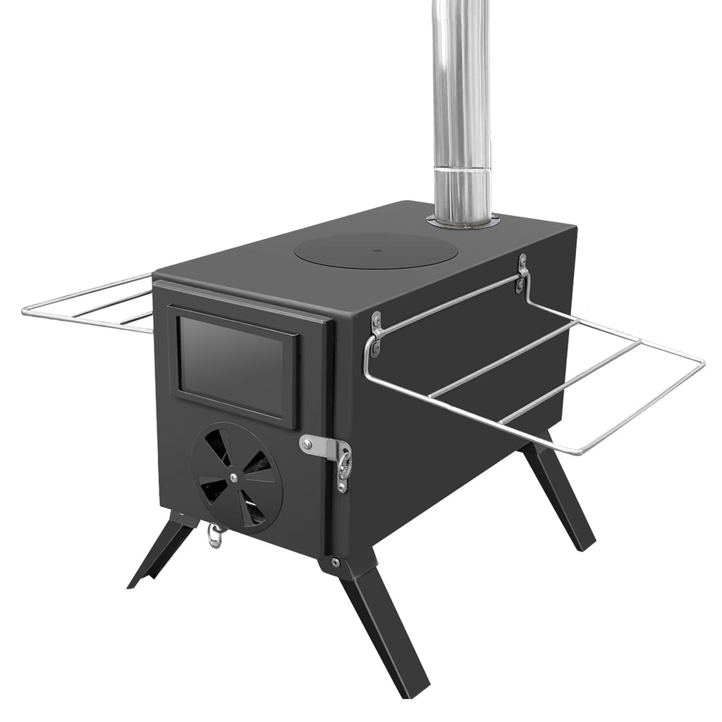 Portable Wood Burning Stove for Cooking and Heating F8255