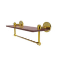 Solid IPE Ironwood Shelf with Integrated Towel Bar X54350