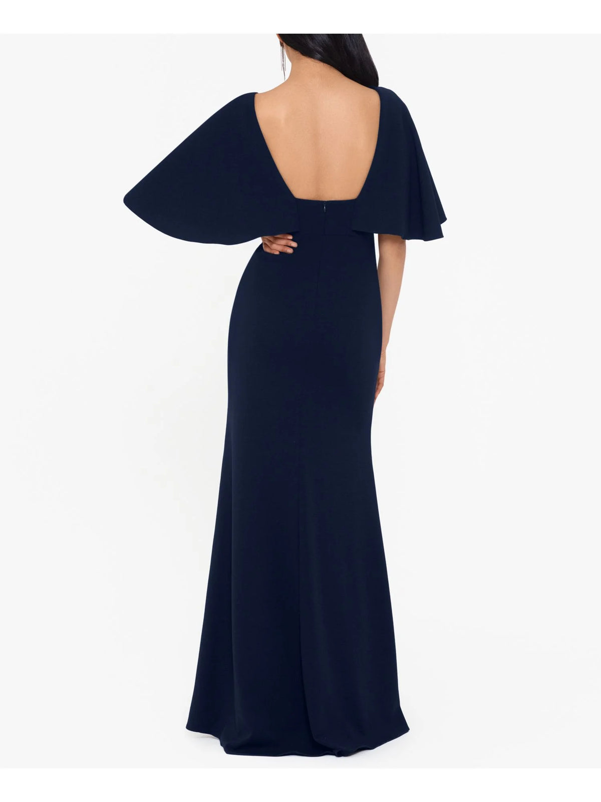 Navy Sheath Dress Petites 6P J585441