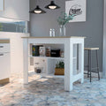 White Light-Oak Kitchen Island N689056