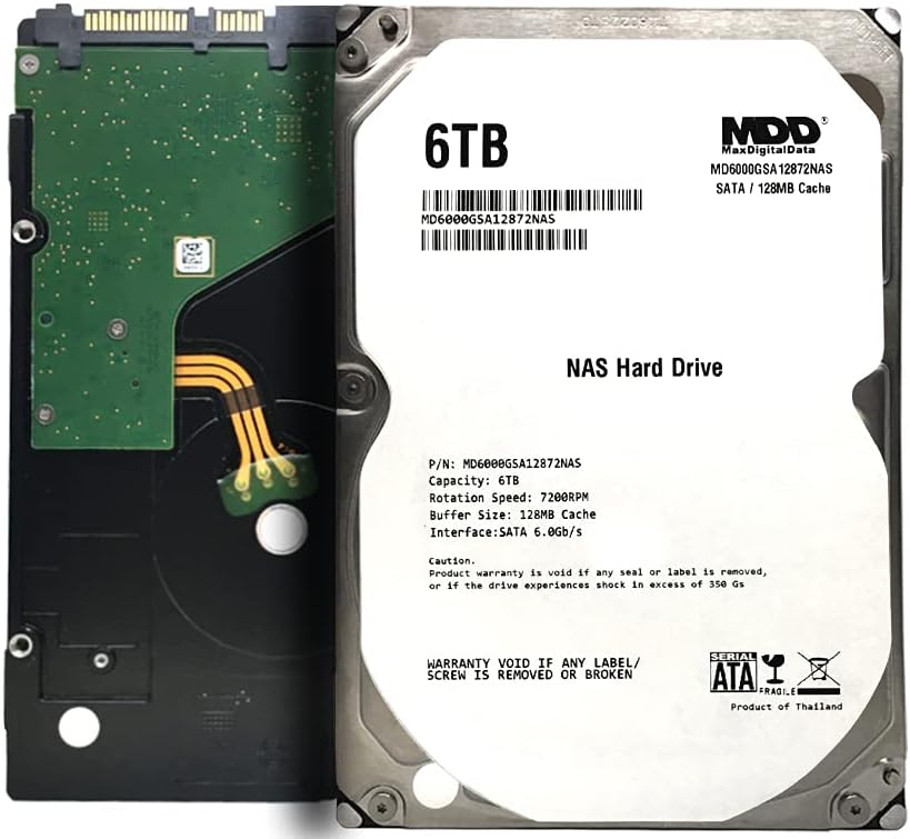 6TB 7200RPM 128MB Cache SATA 3.5inch Internal Hard Drive N569907