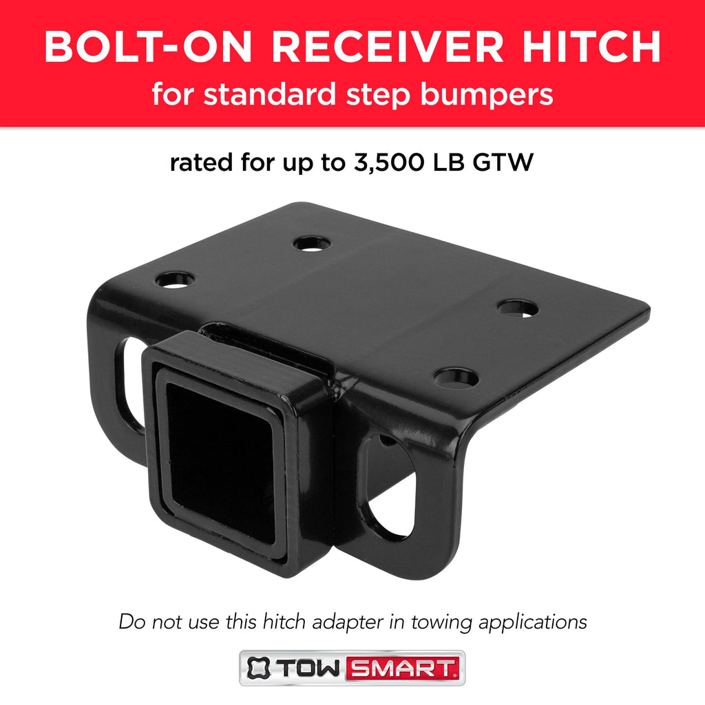 Black Class II Step Bumper Receiver Hitch G51865