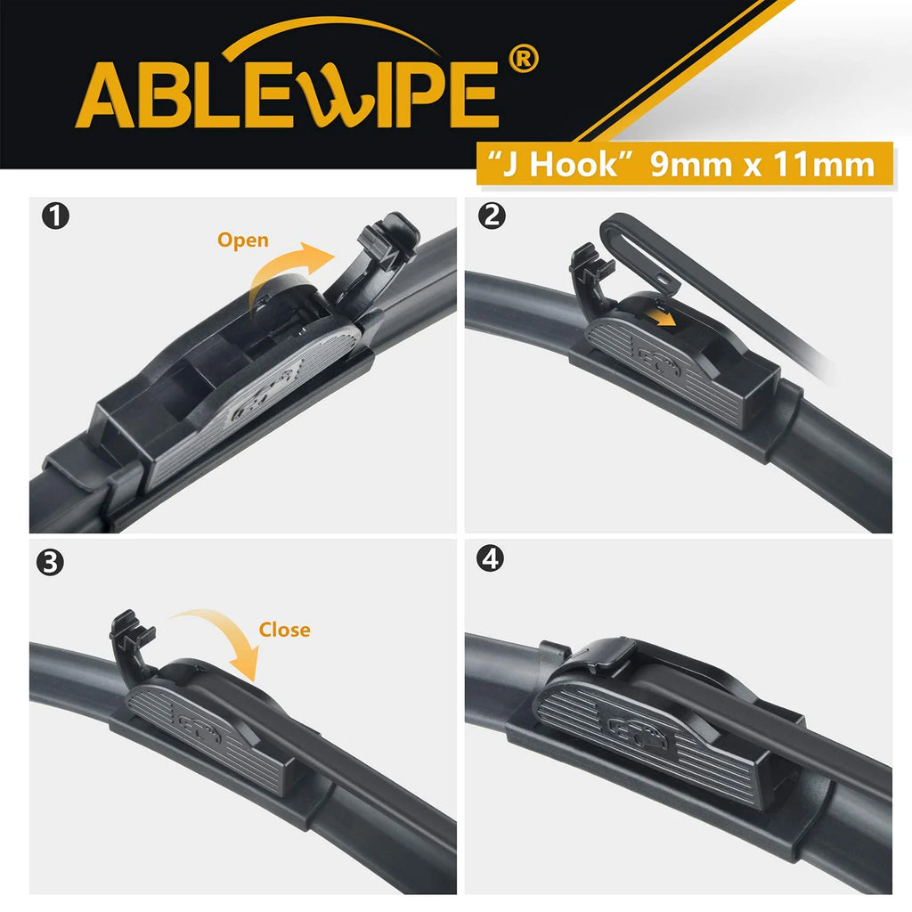 22" + 21" Windshield Wiper Blades Set of 2 Y1688