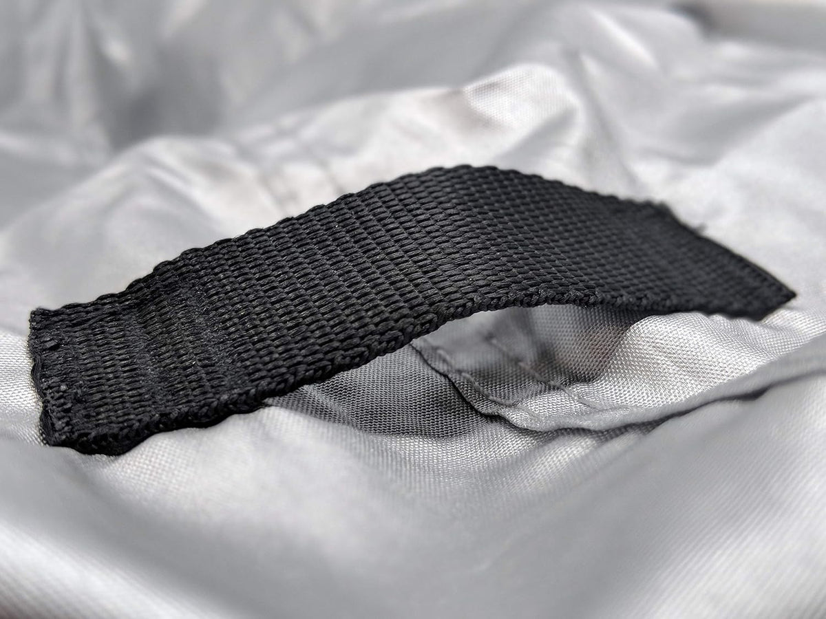 Weatherproof RV Cover for Class C RV 34' - 36' Long with Fleece Lining, Cable Lock, Storage Bag & Wind Straps A965393
